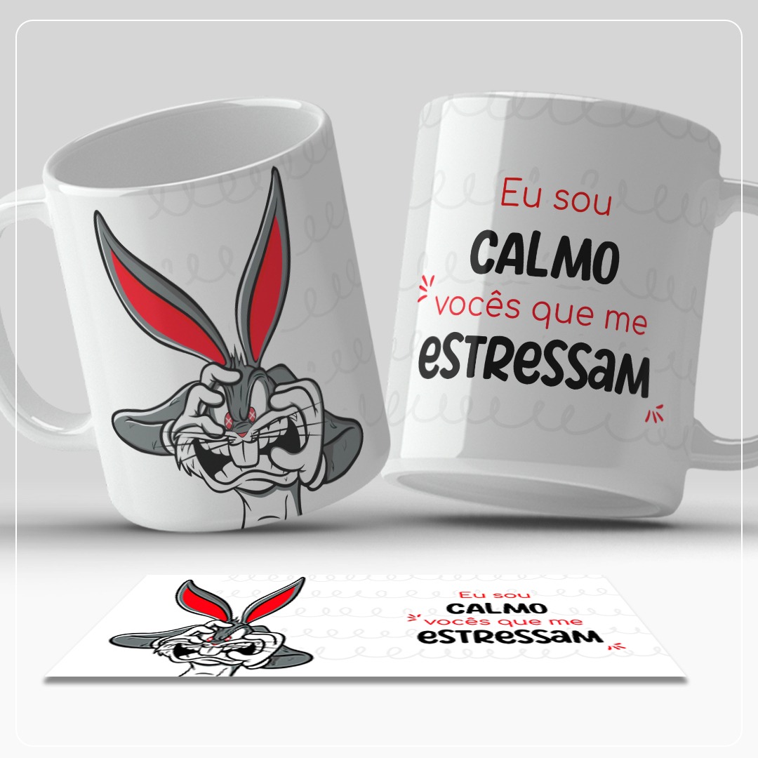 Caneca personalizada com estilo vibrante e moderno
