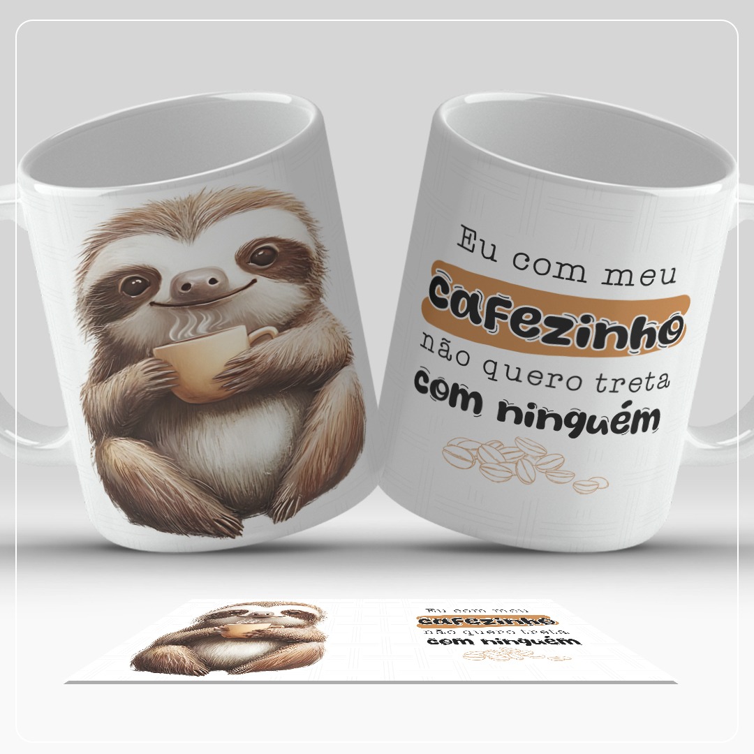 Caneca com design afetivo e mensagens especiais